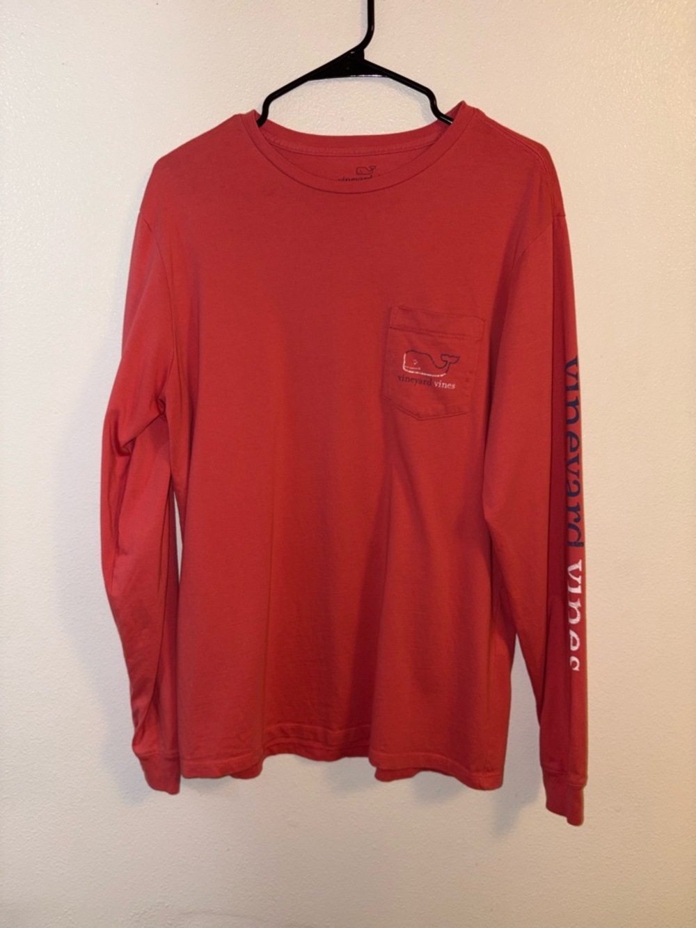 Vineyard Vines Men's Long Sleeve Pocket Tee Size Medium